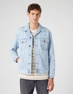 Kurtki męskie - Wrangler Anti Fit Jacket Męska Kurtka Jeansowa Jeans Baby Blue W45973Y94-L - miniaturka - grafika 1