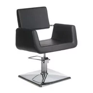 Fotele fryzjerskie - Fotel fryzjerski Vito II BH-6971 czarny - miniaturka - grafika 1