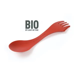 Light My Fire Spork Original BIO (zestaw), rockyred 2020 Sztućce turystyczne 2412410400 - Kuchnia turystyczne i akcesoria - miniaturka - grafika 1