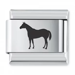 Murrano ITALIAN CHARMS Symbole Zwierzęta Koń IH-236 - Charmsy - miniaturka - grafika 1