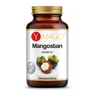 YANGO Mangostan Ekstrakt 90 Kapsułek wegańskich - Witaminy i minerały - miniaturka - grafika 1
