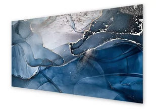 Panel kuchenny HOMEPRINT Marmur ciemno niebieski 100x50 cm - Dekoracje domu - miniaturka - grafika 1