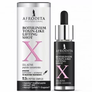 Afrodita, Botulinum Toxin-Like Lifting Shot, Olejek do twarzy, 30ml - Olejki do mycia twarzy - miniaturka - grafika 1