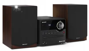 Sharp XL-B512 CD MP3 FM Bluetooth USB AUX Brązowy - Wieże - miniaturka - grafika 1