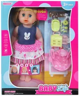 Lalki dla dziewczynek - Lalka Bobas Interaktywna Dźwiek Pies Akcesoria - miniaturka - grafika 1