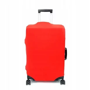 Pokrowiec Na Walizkę Podróżną Ochronny Etui Bagaż 70x47x30cm L Czerwony - Walizki - miniaturka - grafika 1