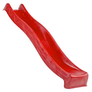 Ślizg zjeżdżalnia 220 x 49 cm czerwona KBT - Place zabaw - miniaturka - grafika 1