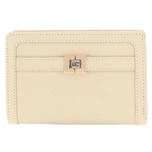 GUESS G Elite Wallet mały, portfel damski, wyjątkowy, Szarobrązowy, Taglia Unica
