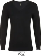 Bluzy damskie - SOLS Damska bluza Glory Sweater 01711 Schwarz Black S - miniaturka - grafika 1