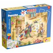 Puzzle - Lisciani Puzzle dwustronne Maxi 35 Pinokio - miniaturka - grafika 1