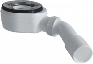 Syfony - Roca PD5000166 PD5000166 Syfon płaski fi90 6cm czyszczony z góry BEZ KOLANA przepł 60 l/min EWMN940 - miniaturka - grafika 1