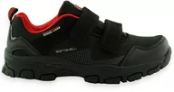Buty dla chłopców - Buty sportowe dla dzieci American Club WT132/164/23 Czarno Czerwone - miniaturka - grafika 1