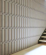 Elewacje - 80x41,4 cm VT - PB51 (S96 ciemny szary) CEGIEŁKA - Panel dekor 3D beton architektoniczny - miniaturka - grafika 1