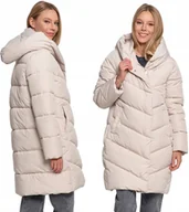 Płaszcze damskie - Damski płaszcz Moraj kurtka ODW9000-003 ecru XL - miniaturka - grafika 1