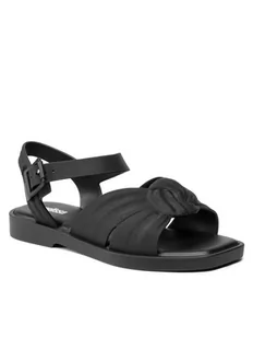 Melissa Sandały Plush Sandal Ad 33407 Czarny - Sandały damskie - miniaturka - grafika 1