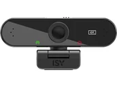 Kamery internetowe - Kamera internetowa ISY IW-3000 4K Czarny - miniaturka - grafika 1