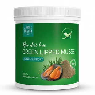 Pokusa RawDietLine Małża nowozelandzka 600g - Suplementy i witaminy dla psów - miniaturka - grafika 1