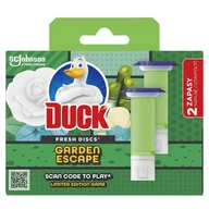 Dezynfekcja - Duck Fresh Discs Garden Escape Krążki Żelowe Zapas - 2 Zapasy (2X36Ml) - miniaturka - grafika 1