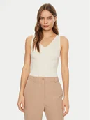 Koszulki i topy damskie - Guess Top W5RR18 Z34O0 Biały Regular Fit - miniaturka - grafika 1