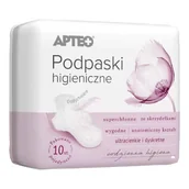 Podpaski - Podpaski higieniczne ultra cienkie APTEO, 10 sztuk - miniaturka - grafika 1