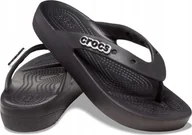 Klapki i japonki damskie - Crocs Japonki Klapki Damskie Crocs Platform Flip 38,5 - miniaturka - grafika 1