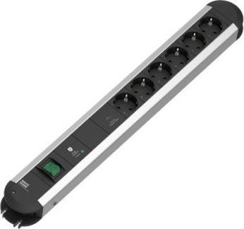 Listwa zasilająca Bachmann BACHMANN PRIMO 6xCEE7/3 1xGVS-Plus 1xswitch 2.0m CEE7/7