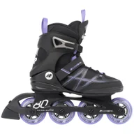 Rolki - K2 Alexis 80 Pro, rolki, damskie, czarne - miniaturka - grafika 1
