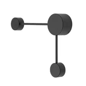 Lampy ścienne - Avia kinkiet 2xGX53 czarny 6808 - miniaturka - grafika 1