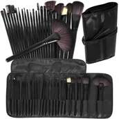 Pędzle do makijażu - Zestaw Profesjonalnych Pędzli Do Maikjażu Pędzle, 24Szt. + Etui Na Prezent - miniaturka - grafika 1