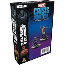 Fantasy Flight Games Marvel Crisis Protocol Black Panther and Kilmonger 112769 - Gry bitewne - miniaturka - grafika 1