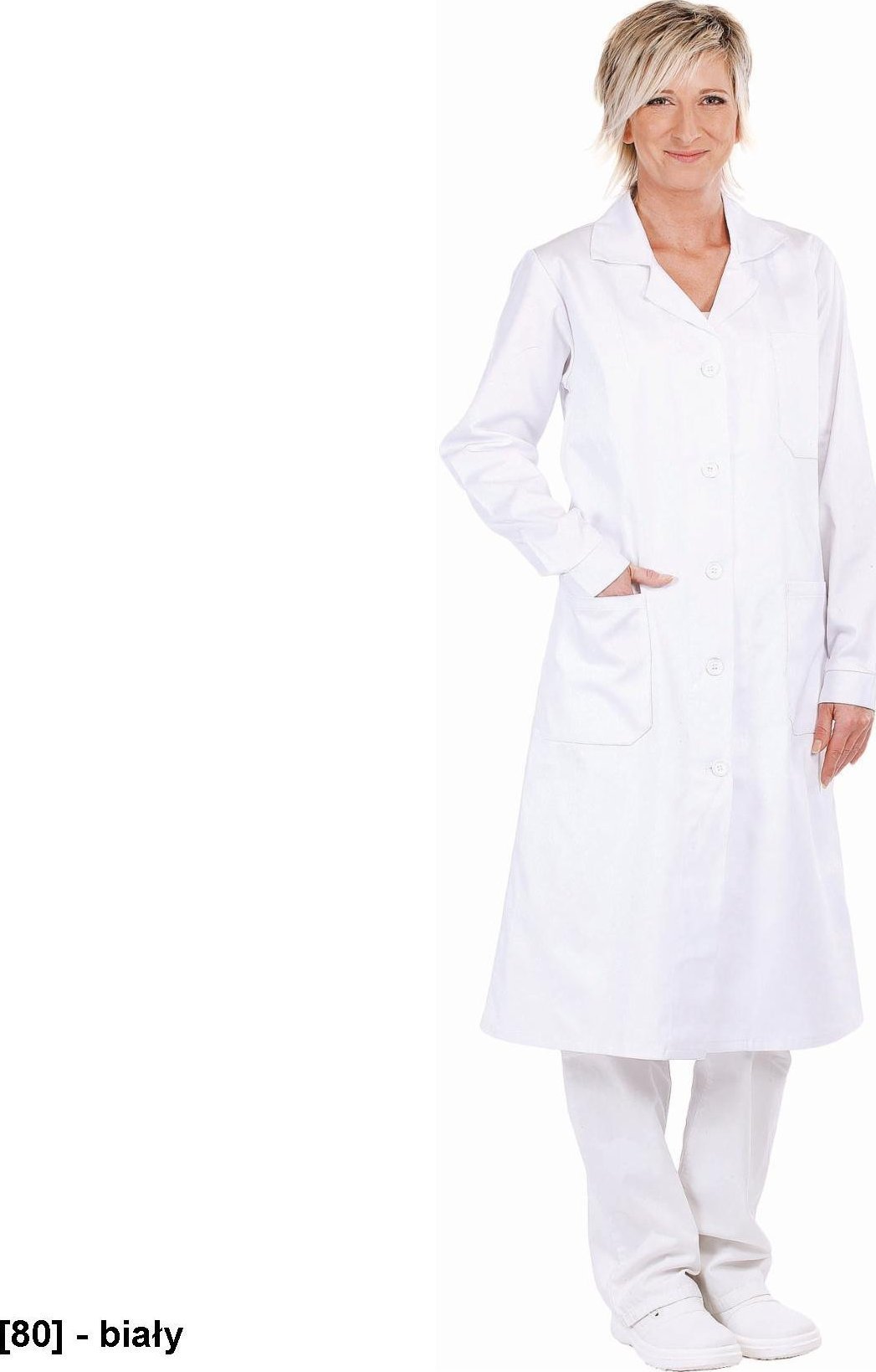 CERVA VERIS - damski fartuch roboczy z długim rękawem 54