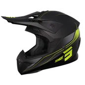 Kaski motocyklowe - Kask Cross Shot Pulse Edge Fluo Neonowy ŻółtyXL - miniaturka - grafika 1