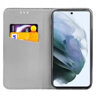 Etui i futerały do telefonów - Etui Z Klapką Do Samsung Galaxy S21 Fe Czarne Zamykane Magnetyczne Kabura - miniaturka - grafika 1