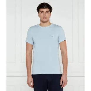 Tommy Hilfiger T-shirt Slim Fit stretch - Koszulki męskie - miniaturka - grafika 1