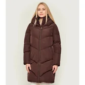 Płaszcze damskie - GUESS Puchowy płaszcz ELEONOR - miniaturka - grafika 1
