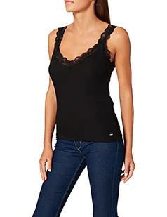 Morgan T-shirt damski, czarny, L - Koszulki i topy damskie - miniaturka - grafika 1