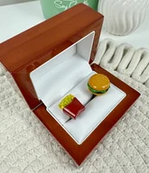 Spinki do mankietów i krawatów - SPINKI DO MANKIETÓW koszuli frytki hamburger - miniaturka - grafika 1