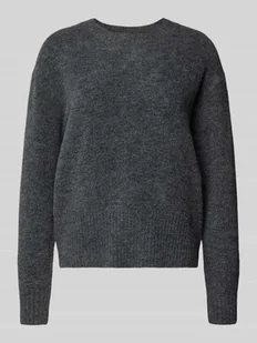 Sweter z dzianiny o kroju regular fit z dodatkiem wełny model ‘CECIL’ - Swetry damskie - miniaturka - grafika 1