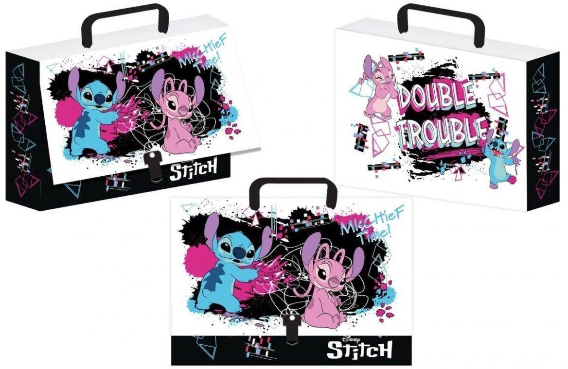 Beniamin Teczka z rączką Stitch Black