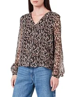 Koszulki i topy damskie - ONLY Top damski, Czarny/Aop: cora Graphic, XS - miniaturka - grafika 1