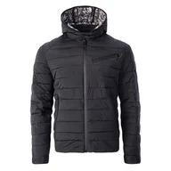 Kurtki męskie - Męska Kurtka pikowana GUESS STRETCH BIKER M3RL15WF4B2-JBLK – Czarny - miniaturka - grafika 1