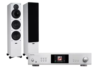 Rotel S14 (srebrny) + Tesi 661 (biały) - Zestawy stereo - miniaturka - grafika 1