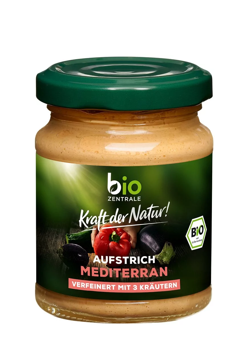 Bio Zentrale Pasta Paprykowa z Cukinią i Bakłażanem 125g - Bio Zentrale ZEN10132