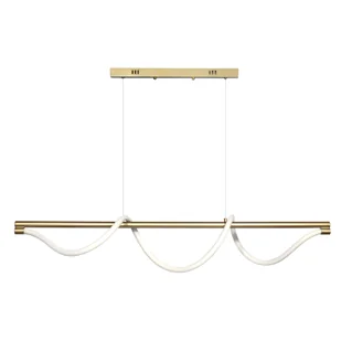 Lampa wisząca Serpente 55W złota - wężyk gładki 1160 - Decorativi - Lampy sufitowe - miniaturka - grafika 1
