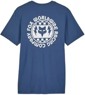 Koszulki męskie - t-shirt FOX NEXT LEVEL PREMIUM TEE Indigo - miniaturka - grafika 1