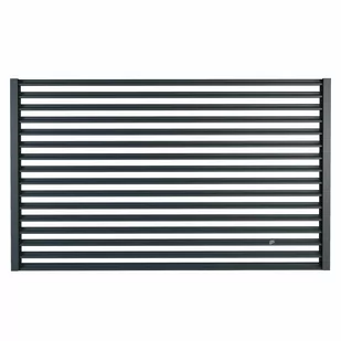 Wiśniowski Przęsło ogrodzeniowe Horis 2x1.2 m antracyt - Ogrodzenia - miniaturka - grafika 1