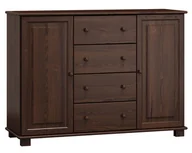 Komody - Komoda drewniana sosnowa nr42 g42 orzech - miniaturka - grafika 1