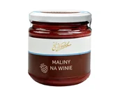 Owoce świeże i suszone - E.Wedel, maliny na winie, 200 g - miniaturka - grafika 1