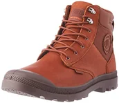Trampki męskie - Palladium Pampa Shield WP+ LTH, Trampki męskie, maho?, 38 EU szerokie - miniaturka - grafika 1