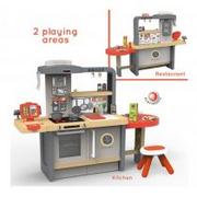 Zabawki AGD - Smoby Restauracja Szefa Kuchni Kuchnia Dla Dzieci 312303 - miniaturka - grafika 1
